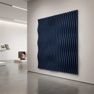 China Factory High Density 3D Stereo Acoustic Panels Eco Friendly Personalized Decorative Wall Tiles for Office