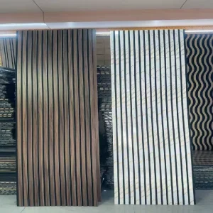 China Manufacturer Akupanel Wood Slat Acoustic Wall Panel OEM ODM Custom Veneer Size Color Bulk Supply