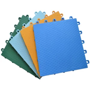 China Manufacturer PP Interlocking Sports Floor Tiles for Indoor Roller Skating and Hockey Courts, Portable Flooring