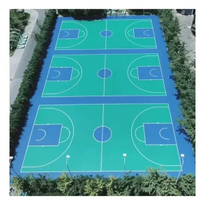China Supplier Factory Direct Custom Sports Flooring Polyurethane Acrylic Silicon PU Surface for Basketball Court