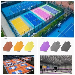 China Supplier Shock Absorption Pvc Pickleball Court Mat High Density Foam Underlayment Excellent Rebound Elasticity