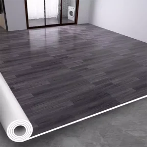 China Supplier Wood Stone Design Waterproof Customized PVC Vinyl Flooring Roll