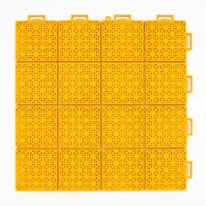 Classic Soft Connection TPE Interlocking Sports Tiles Double Layer Suspended Outdoor for Basketball Volleyball Multi-sport