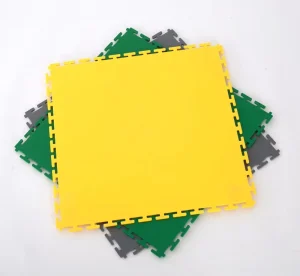 Click-Lock Modular PVC Floor Tiles for Workshop Office Garage