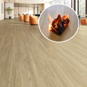 Click Lock PVC LVT Vinyl Flooring 2mm Waterproof Wood Grain Eco Friendly High Stability Quiet Step Comfort Foot Feel Durable