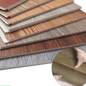Click Lock Spc Vinyl Flooring 7 5mm Wooden Plank Waterproof Fireproof Uv Coating Luxury Clickable Spc Flooring