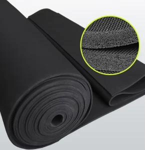 Closed Cell EPDM Foam Rubber Sheet Shock Absorption Sound Insulation Panel Rubber Flooring and Rolling Mat