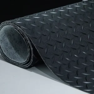 Coin Pattern Vinyl Flooring PVC Eco friendly Waterproof Anti Slip Mats for Workshop