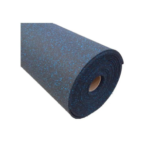 Color Fleck Rolled Rubber Gym Flooring