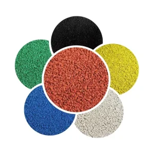 Colored EPDM Rubber Granules for Playground Surface FN-M-2104026 IAAF Running Track