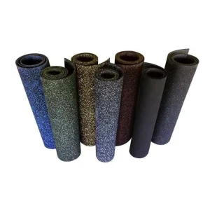 Colored Rubber Gym Flooring Recycled Rubber Floor Mat Sport Rubber Flooring