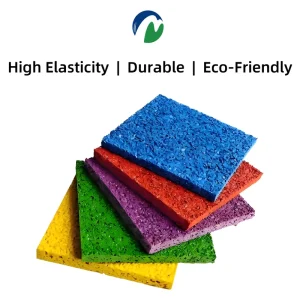 Colorful EPDM Rubber Granules (1-3MM/2-4MM) Hydrolysis Resistant for Playground and Running Track Surfaces