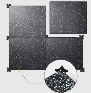Colorful Gym Professional Sports Rubber Floor Mat EPDM Rubber Roll