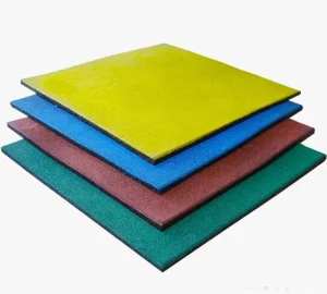 Colorful Gym Professional Sports Rubber Floor Mat EPDM Rubber Roll