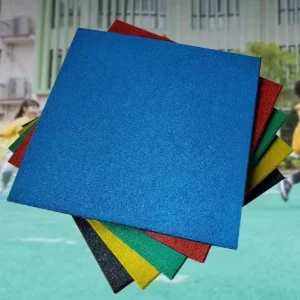 Colorful Gym Professional Sports Rubber Floor Mat EPDM Rubber Roll FN C 25061602