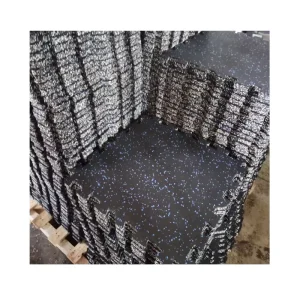 Colorful Interlocking Rubber Gym Floor Mat Tiles for Fitness Equipment