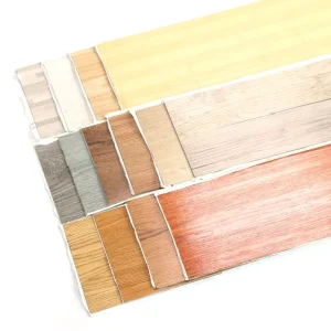 Colorful Self-Adhesive LVT Matte Piso Vinilico Luxury Vinyl Plank Floor Anti-Slip for Home Decor Commercial