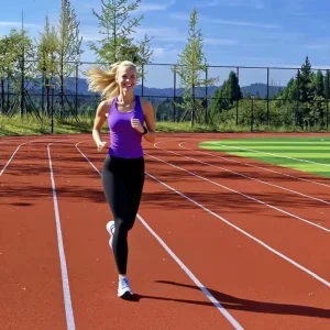 Colorful Synthetic Rubber and Polyurethane Jogging Court Flooring for Running Training