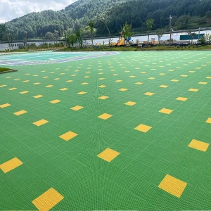 Comfortable Multi functional PP Pickleball Basketball Tennis Court Modular Pickleball Court Flooring