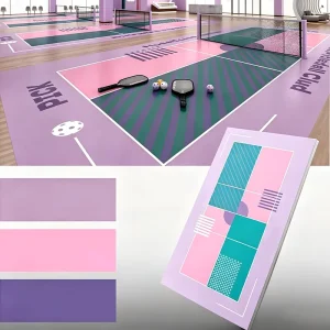 Commercial Acrylic Sports Flooring for Outdoor Pickleball Court Easy Maintenance