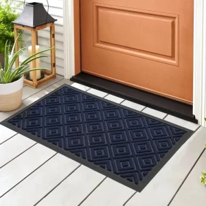 Commercial Anti-Slip Outdoor Entrance Door Mat for Supermarkets Shopping Malls Hotel Carpet Living Room Rubber Material