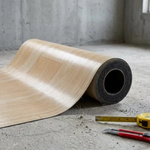 Commercial Anti Slip PVC Vinyl Flooring Waterproof Roll PVC Flooring for Workshop Office