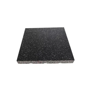 Commercial Epdm Rubber Gym Rubber Mats 25mm 500 by 500 mm 1000 by 1000 mm Gym Rubber Floor Tiles
