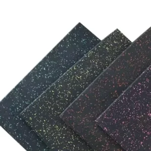 Commercial Grade Rubber Gym Mat Heavy Duty Non Slip Shock Absorbent Interlocking Fitness Flooring Supply