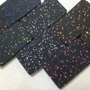 Commercial Gym Floor Mat Rubber Exercise High Density and Colorful Floor Mat