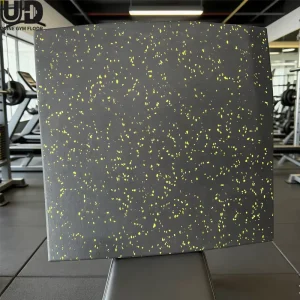 Commercial Gym Rubber Floor Mat Slip Resistant Rubber Floor Soundproof Shock Absorbing Non Toxic Gym Rubber Floor