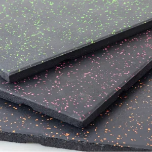 Commercial Heavy Duty Durable Non Toxic Safe Anti Slip 10mm Thick Eco Friendly Rubber Gym Floor Mat Protective