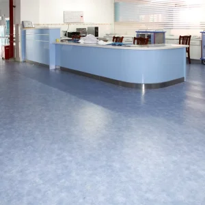 Commercial Homogeneous Vinyl Flooring, Antibacterial, for Hospital