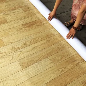 Commercial & Household Solid PVC Vinyl Linoleum Flooring Rolls Modern Design Solid Plastic Floor Tiles Factory