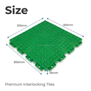 Commercial Roller Skating Rink Flooring Modular PP Interlocking Tiles for Clubs Training Centers and Recreation Facilities