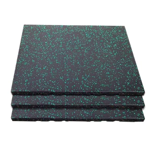 Commercial Rubber Gym Floor Mat Non-Slip Shock-Absorbing Waterproof Fitness Equipment