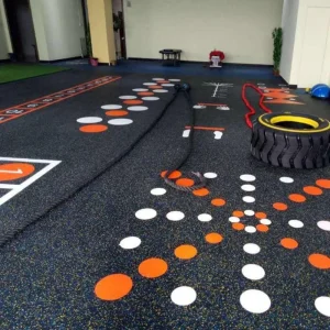Commercial Rubber Gym Flooring Mat