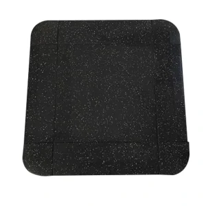 Commercial Rubber Gym Flooring Tiles Non-slip Shock Absorption