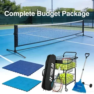 Commercial Standard Complete Tennis Court Full Set Professional Anti UV Sports Flooring Equipment Club Training Center School