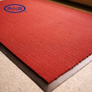 Commercial Use PVC Nylon Anti-Slip Indoor/Outdoor Door Mats Washable Striping Carpet Flooring Matting Roll