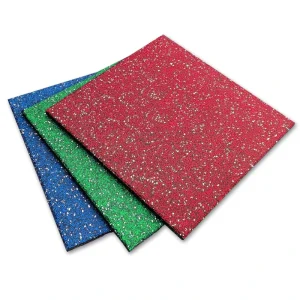 Composite Eco-Friendly Customized Gym Interlocking Rubber Floor Mats Shock-Absorbing Wear-Resistant Modular Flooring