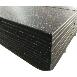 Composite Rubber Tile Gym Rubber Floor Anti Skid Waterproof Fitness Rubber Floor Mat