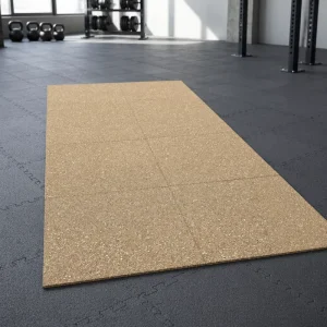 Compound Rubber Gym Mat for Kindergartens, Shock-Absorbing, Wear-Resistant, Sound-Insulating