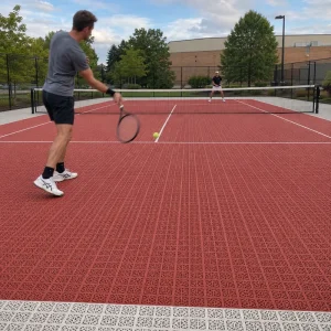 Contractor PP Tennis Flooring Modules for Commercial Indoor Outdoor Court Construction and Renovation