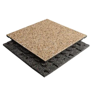 Cross Fitness Rubber Gym Floor Mat for Weight Lifting