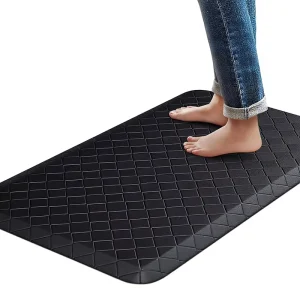 Cross-border Kitchen Floor Mat-PVC Thickened 12mm Anti-Fatigue Non-Slip Waterproof Oil-Resistant Modern Minimalist Rectangle
