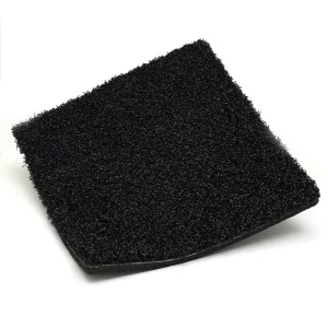 Curved Artificial Silk Grass, PP and PE Shock-Absorbing Pad, for Golf, Football, Gym, Backyard, and Landscaping