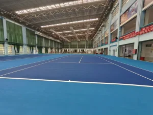 Cushioned Elastic Rubber Eco-Friendly Indoor Outdoor Sports Court Coating Waterproof Non-Slip Surface