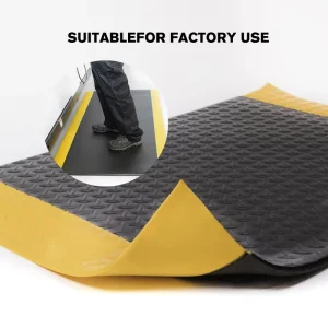 Cushioned PVC Anti-Fatigue Mat Non-Slip Waterproof Standing Pad for Kitchen and Laundry Room