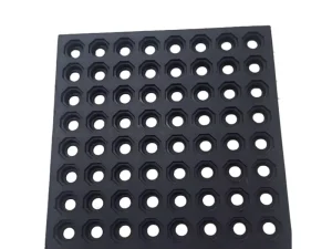 Cushioned Rubber Anti fatigue Mat Waterproof Non slip Kitchen Floor Rug Heavy Duty Standing Pad for Restaurant Commercial Use