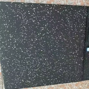 Custom 15mm Thick Gym Rubber Tiles Durable Sport Floor Mat 1x1m Rubber Flooring Mats